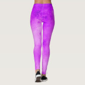Leggings Effet Cloud Storm élégant Pinky Purple (Dos)