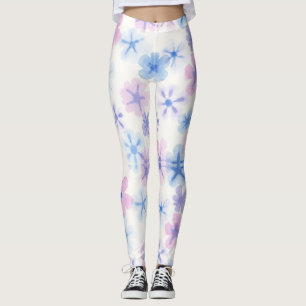 Leggings Effet De Dye De Tie Éthérée Avec Des Lavages Trans