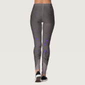 Leggings Effet de luciole violette Lacey (Dos)