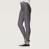 Leggings Effet de luciole violette Lacey (Gauche)