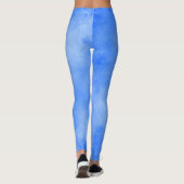 Leggings Effet nuage de tempête élégant Blue Frosty (Dos)