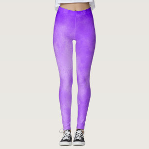 Leggings Effet nuage de tempête élégant Blueberry