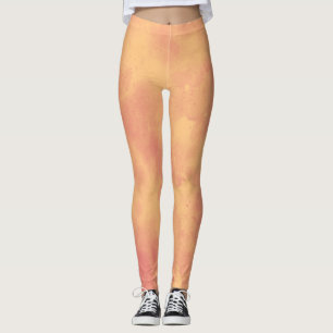 Leggings Effet nuage de tempête élégant Lever de soleil tro