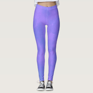 Leggings Effet nuage tempête élégant bleu