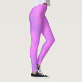 Leggings Effet nuage tempête élégant rose (Droite)