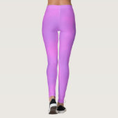 Leggings Effet nuage tempête élégant rose (Dos)