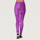 Leggings Effet nuage tempête élégant Violet (Dos)