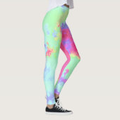 Leggings Effet Peinture arc-en-ciel (Droite)