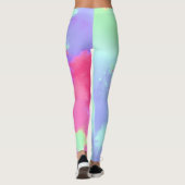 Leggings Effet Peinture arc-en-ciel (Dos)