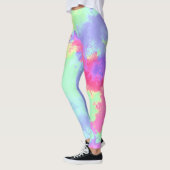 Leggings Effet Peinture arc-en-ciel (Gauche)