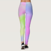Leggings Effet Peinture arc-en-ciel (Dos)