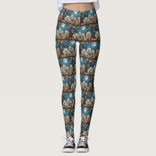 Leggings Éffrayant américain Eskimo Halloween