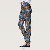 Leggings Éffrayant belge de Malinoi Halloween (Gauche)