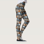 Leggings Éffrayant japonais Halloween Chin (Droite)