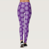 Leggings Eggplant Mandala (Dos)
