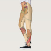 Leggings Egon Schile Self Portrait With Hands On Chest (Gauche)