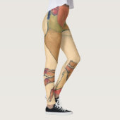 Leggings Egon Schile Self Portrait With Hands On Chest (Droite)