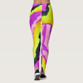 Leggings électrifiants Abstraits (Dos)