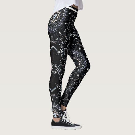 Leggings Elegance Chic Médallion Design (Droite)
