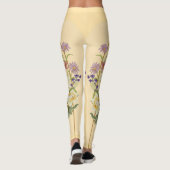 Leggings Élégance florale : floraison en harmonie (Dos)