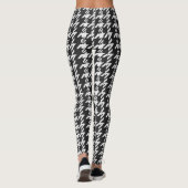 Leggings Élégance intemporelle : Houndstooth Patternes Legg (Dos)