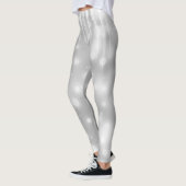 Leggings Elegant and Glitzy Gray/Grey Sparkle (Gauche)