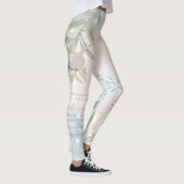 Leggings Elégant Chic Botanical Bird (Droite)