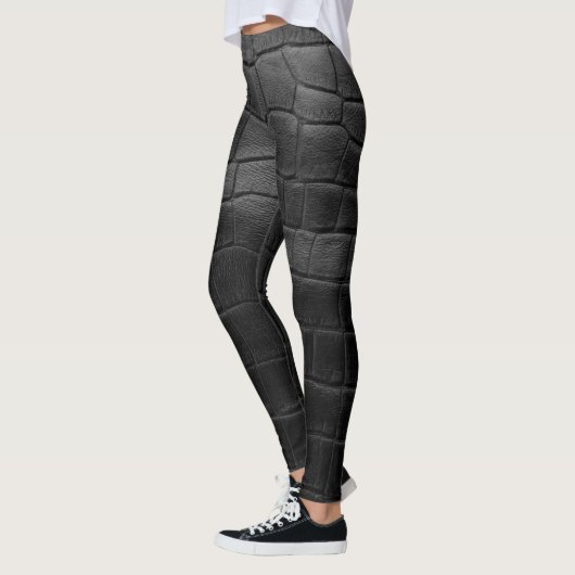 Leggings Élégant Cuir Cool moderne chic (Gauche)