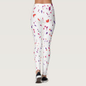 Leggings Élégant été rose Terrazo (Dos)
