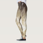 Leggings Élégant Graphique d'énergie Clair Quartz (Gauche)