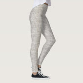 Leggings Élégant Motif Burlap (Droite)