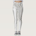 Leggings Élégant motif de parties scintillant en marbre d'o<br><div class="desc">Élégante légende en parties scintillant d'or en marbre motif</div>