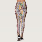 Leggings élégant motif ethnique (Dos)
