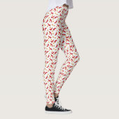Leggings Élégant Motif Red Chile (Droite)