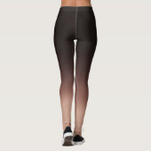 Leggings Élégant Ombre noir et beige (Dos)