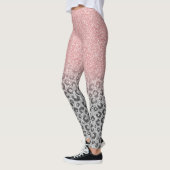 Leggings Élégant Rose Gold Parties scintillant Empreinte de (Gauche)