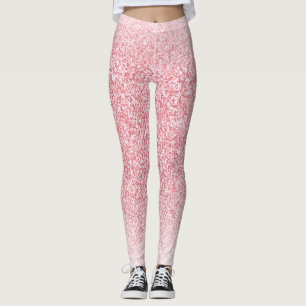 Leggings Elégant Rose or moderne Modèle tendance