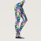 Leggings Élégant rose rose rose rose jaune rose (Droite)