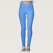 Leggings Elégant rustique ciel bleu naturel (Devant)