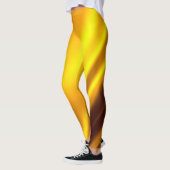 Leggings Elégant Satin Or Faux Texture Look (Gauche)