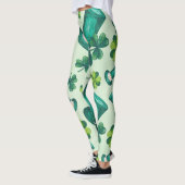 Leggings Élégant St. Patrick's Day Green (Gauche)