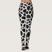 Leggings Elégante collection populaire de luxe Leopard blan (Dos)