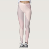 Leggings Elégante crème rose violet Modèle Pastel Couleurs (Devant)
