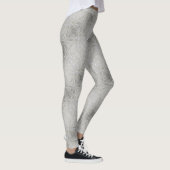 Leggings élégante dentelle de perle de rhinocéros blanc chi (Droite)