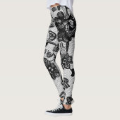 Leggings Élégante dentelle noire (Gauche)