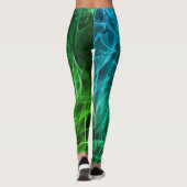 Leggings Élégante Fumée - Esthétique mystique (Dos)