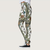 Leggings Élégante illustration de colibri botanique boho ch (Gauche)