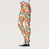 Leggings Élégante jambe de fleurs (Gauche)