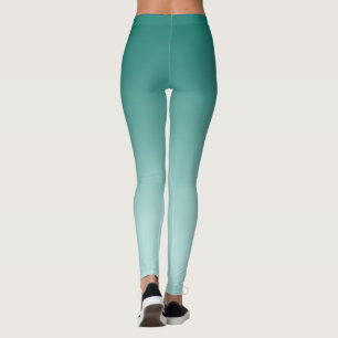 Leggings Élégante moderne mignonne Modèle Turquoise Gradien