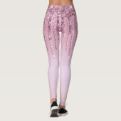 Leggings Elégante parties scintillant élégante en or rose r (Dos)